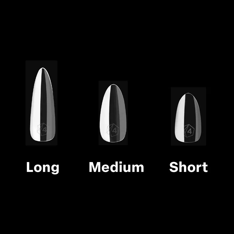 Gel X tip sizes