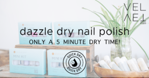 Dazzle Dry quick drying nail polish banner