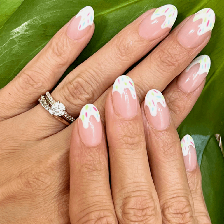 Gel X Ice Cream French Tips