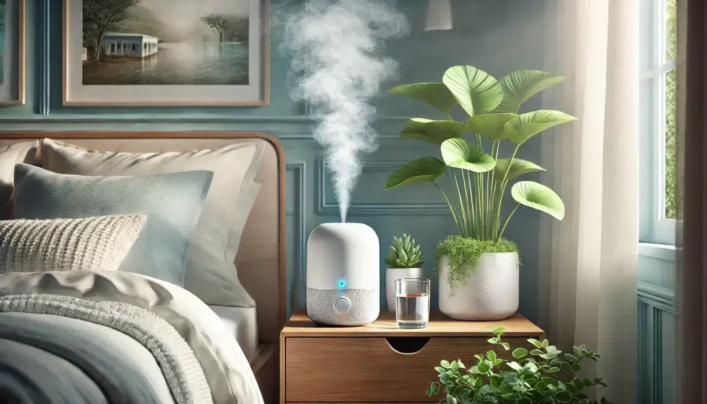 Humidifier Boosting Skin Health