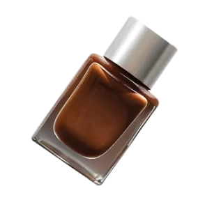 Brown Nail Polish Bottle